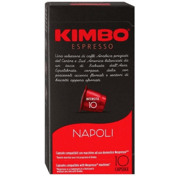 Kimbo Lungo 10 капсул